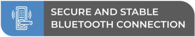 Secure and stable bluetooth connection